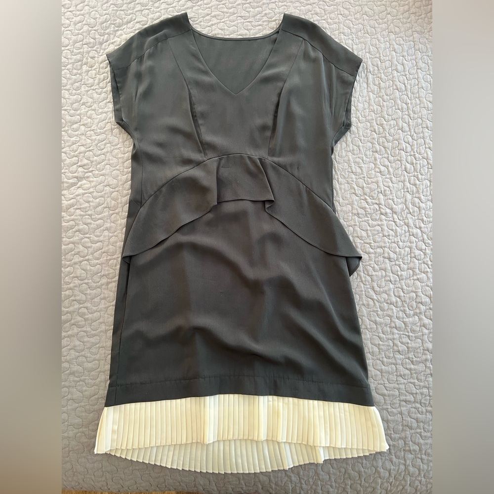 BCBG | Black Peplum Dress
